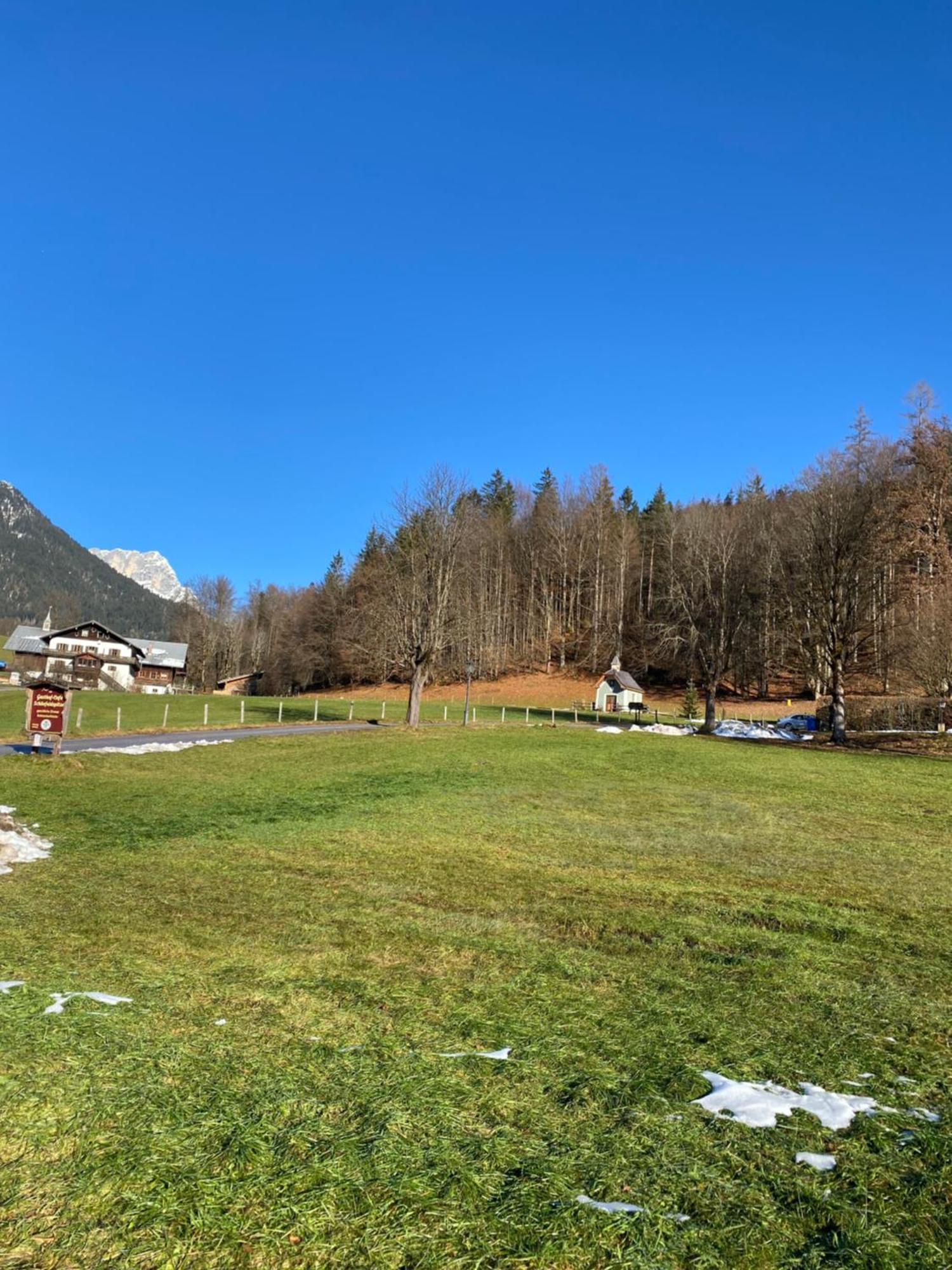 Neues Ruhiges Apartment, Bergblick, Stellplatz Bischofswiesen Exteriér fotografie