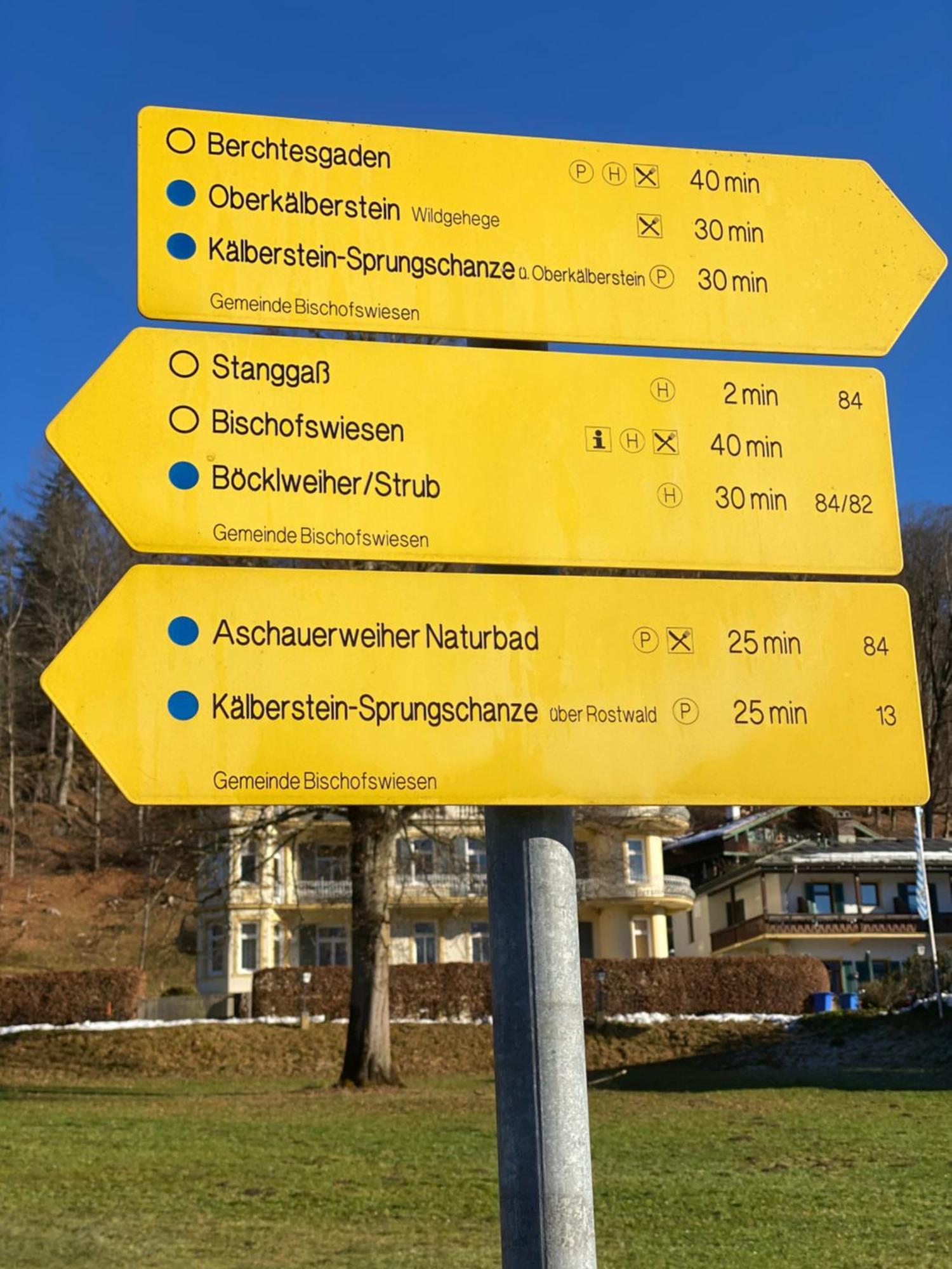 Neues Ruhiges Apartment, Bergblick, Stellplatz Bischofswiesen Exteriér fotografie